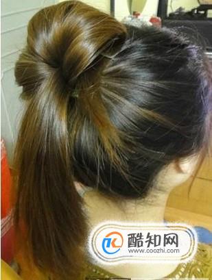 图文解析韩式齐刘海可爱花苞头扎法教程优质